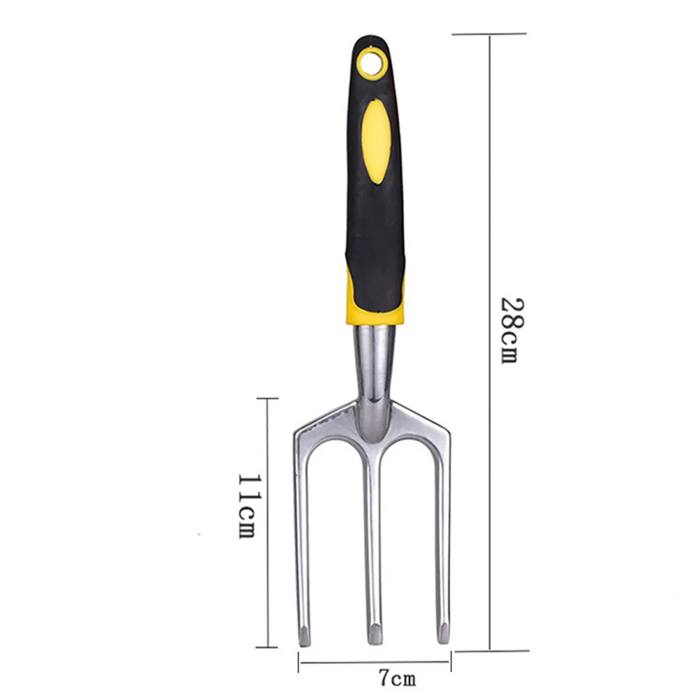 Ручной культиватор из магниевого сплава, легкий, прочный, эргономичный дизайн для прополки, поворота почвы, садовый инструмент, ручные грабли