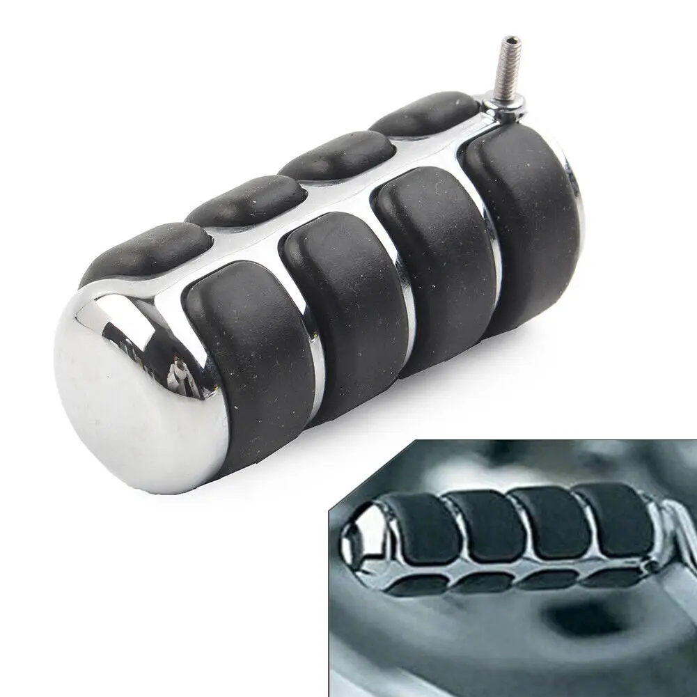 Motorcycle Chrome Gear Shift Lever Peg Brake Pedal Cover For Yamaha V-Star 1300 Kawasaki Vulcan 800 900 Suzuki Boulevard C90