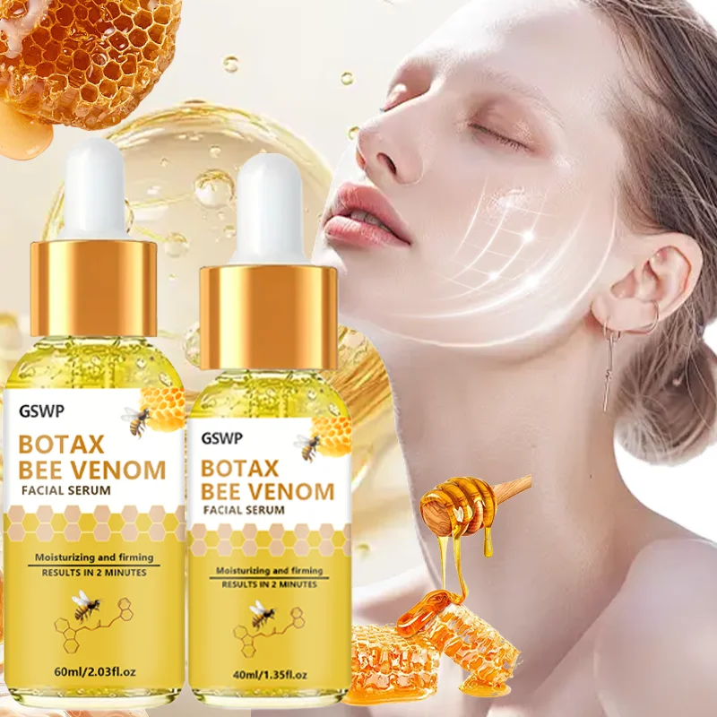 GSWP BOTAX Esencia de Veneno de Abeja, con retinol, hidrata profundamente, cuida la piel antienvejecimiento e ilumina. 40/60 ml