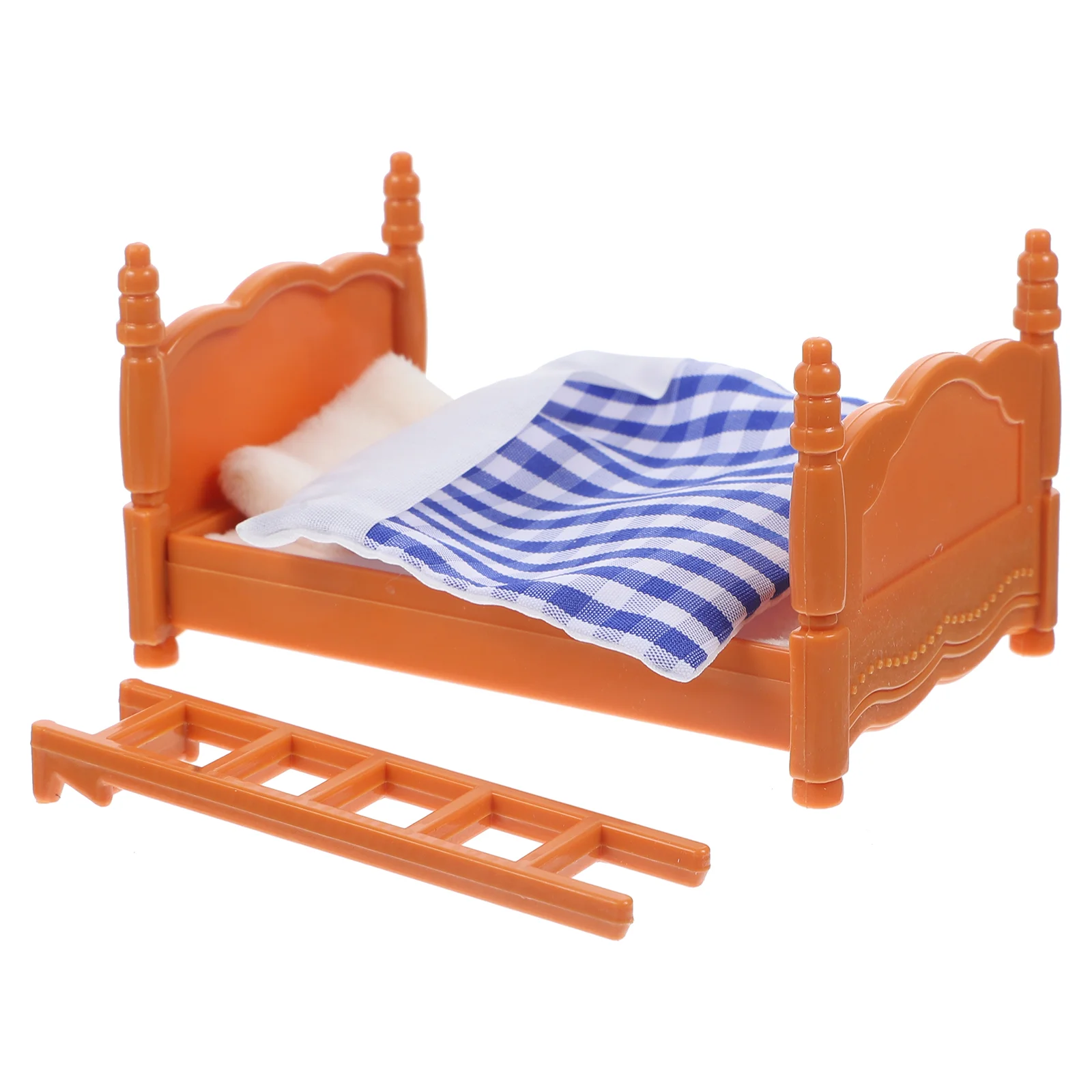 Spielzeug Zimmer Bett Modell Home Decor Mini Zubehör Stoff Möbel Modelle Haus Handwerk