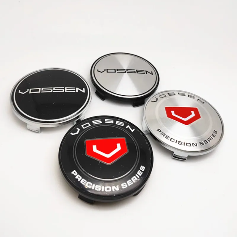 4pcs Vossen 68mm Wheel Caps Hub Auto Rims Center Cap Cover Car Styling Accessories