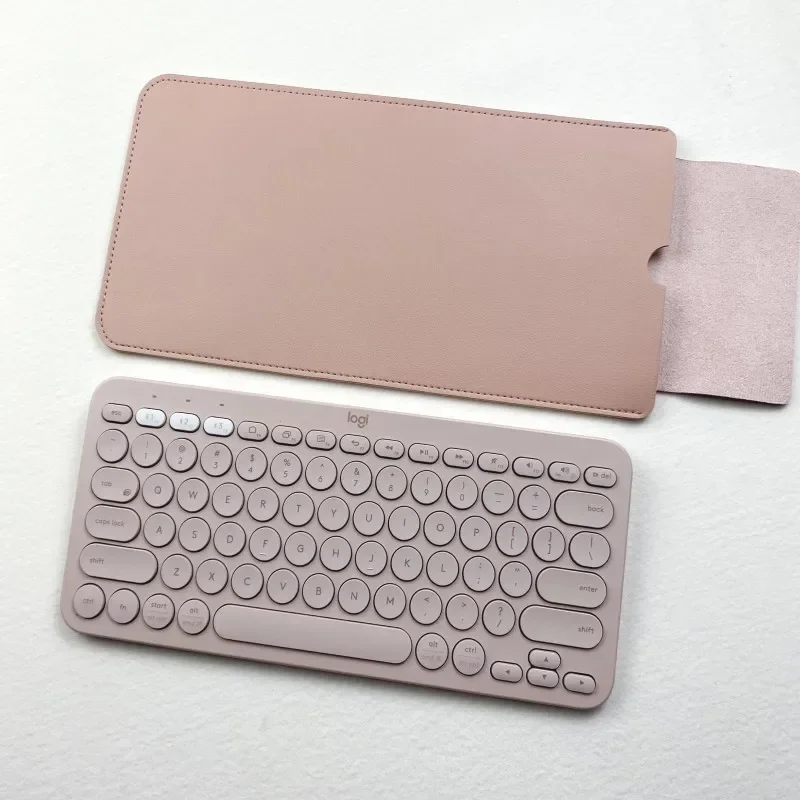 Funda para teclado de portátil Logitech K380, funda protectora para teclado, organizador de almacenamiento para ordenador portátil