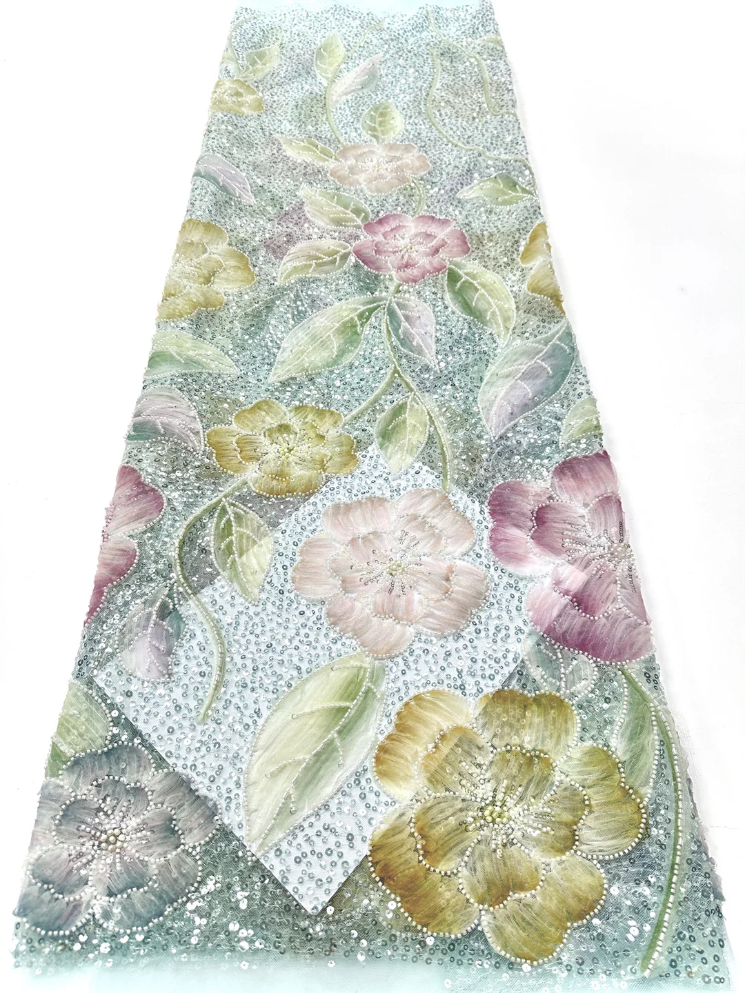 أحدث 2025 النيجيري الأفريقي فرنسا رائجة البيع تول أقمشة الدانتيل مع الخرز الترتر الراقية للعروس حفل زفاف خياطة فساتين