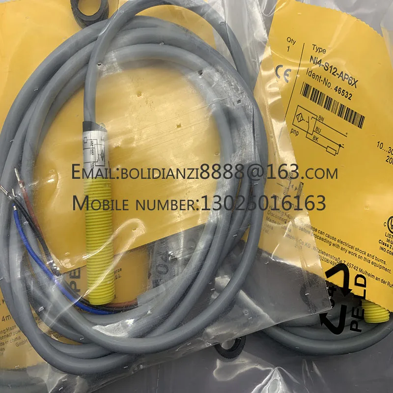 

One-year warranty Sensor NI4-S12-AD6X NI4-S12-AZ31X proximity switch