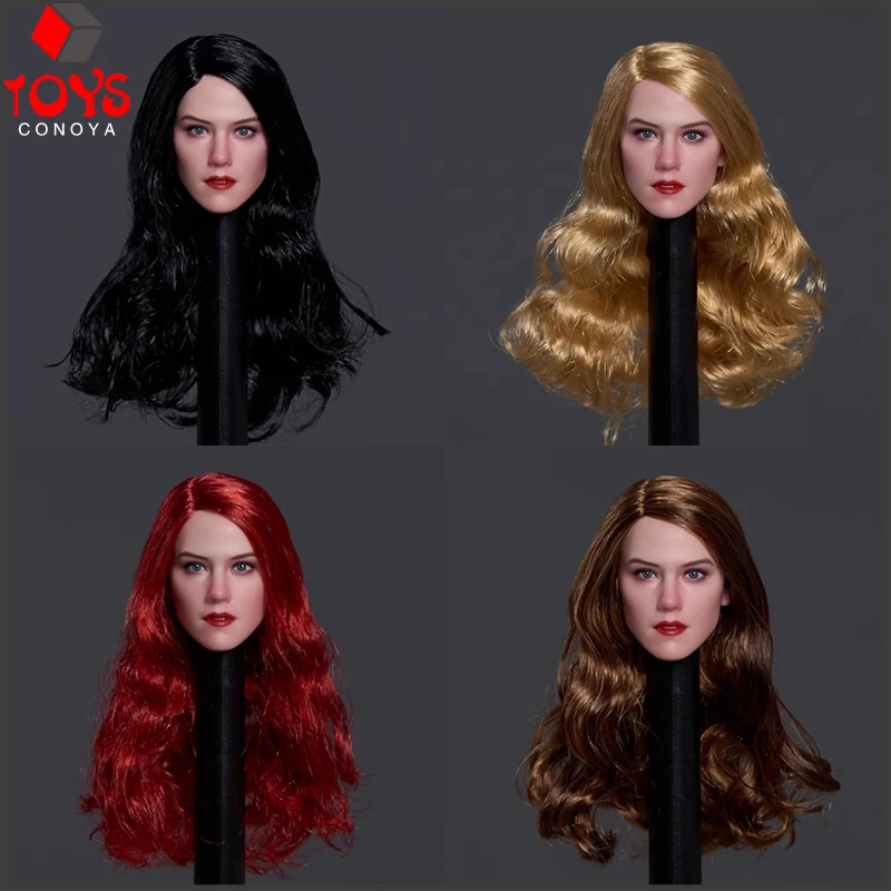 

Ziltoys z008 масштаб 1/6, янтарная голова слышал, скульптура, модель, подходит для 12 дюймов, фигурка женщины-солдата, розовая кожа, куклы для тела