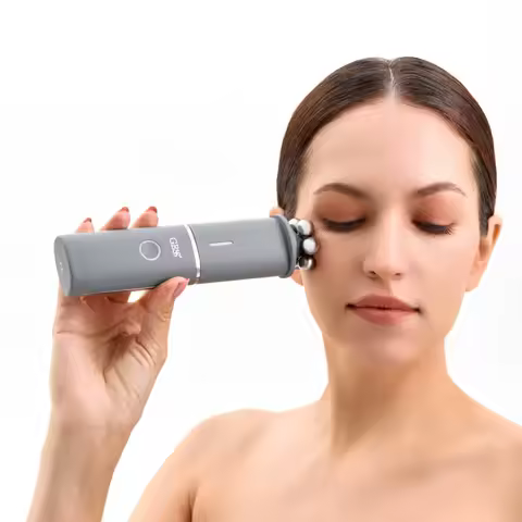 Facial Massager for Deep Cleaning &amp; Blackhead Removal Facial Red Light Therapy Sonic Peeling Steam Beauty Device