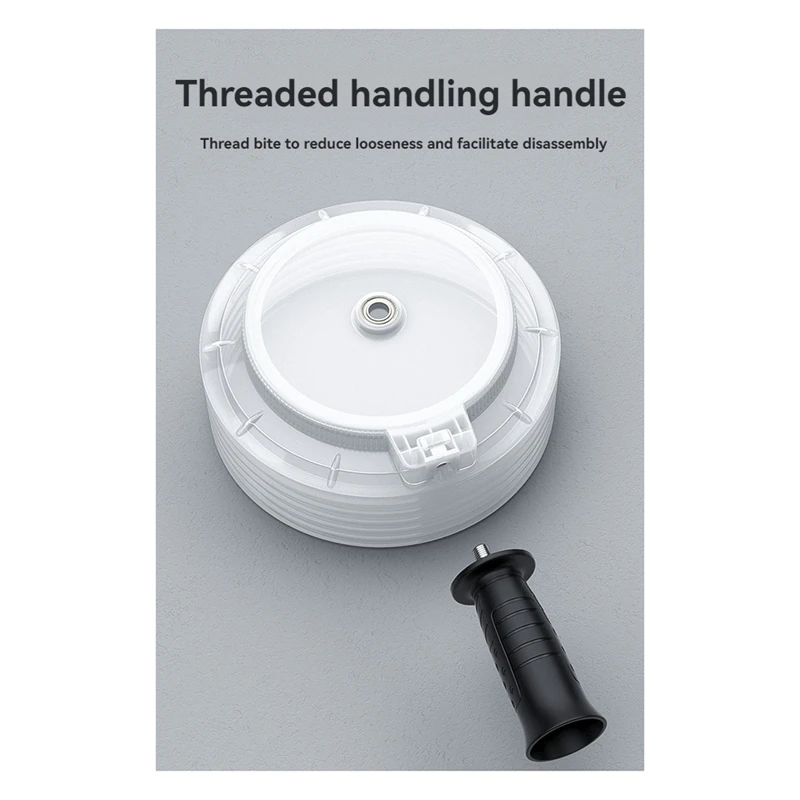 MAKE Furadeira Elétrica Coletor de Poeira-Perfuração-Ash-Capa de Poeira-A prova de Poeira-Para-Placa-Plasterboard-Corte-Perfuração de Parede