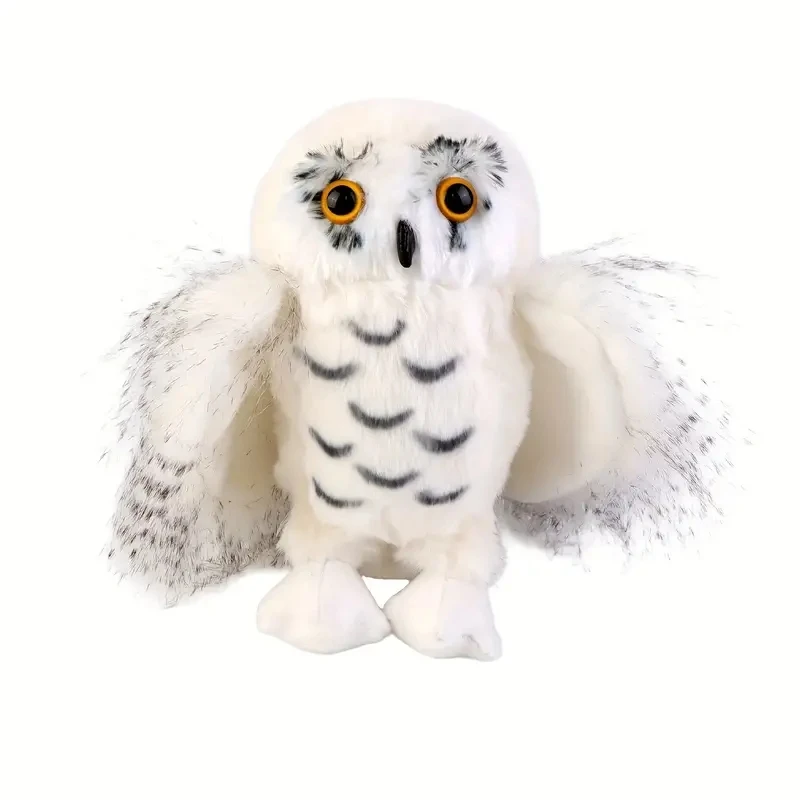 20cm/7.87inch Cute Snowy Owl Stuffed Animal Plush, Brave Boy's AndGirl's Room Owls Plush Decor, Kids Gifts For Children toys