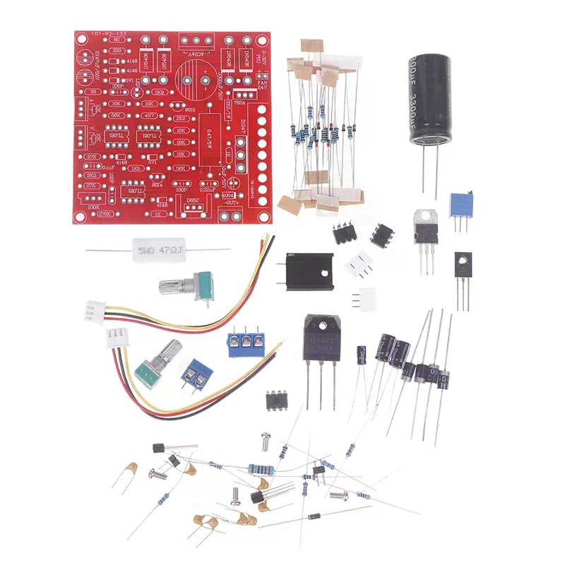0-30V 2mA-3A DC Regulated Power Supply DIY Kit Continuously Adjustable Current Limiting Protection Voltage Regulator Set