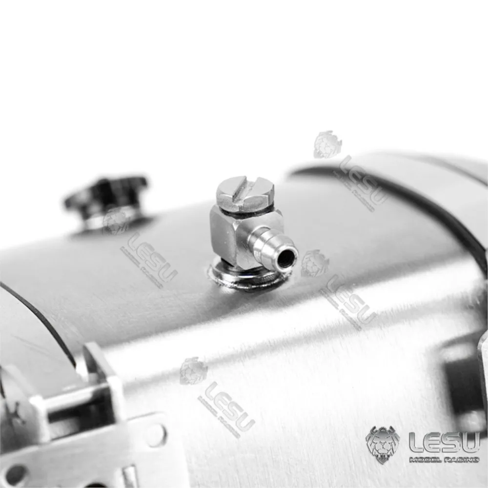 LESU 1Pc 72 MM 금속 유압 유체 탱크 B 1/14 RC 타미야 덤퍼 트랙터 트럭 야외 장난감 TH04742