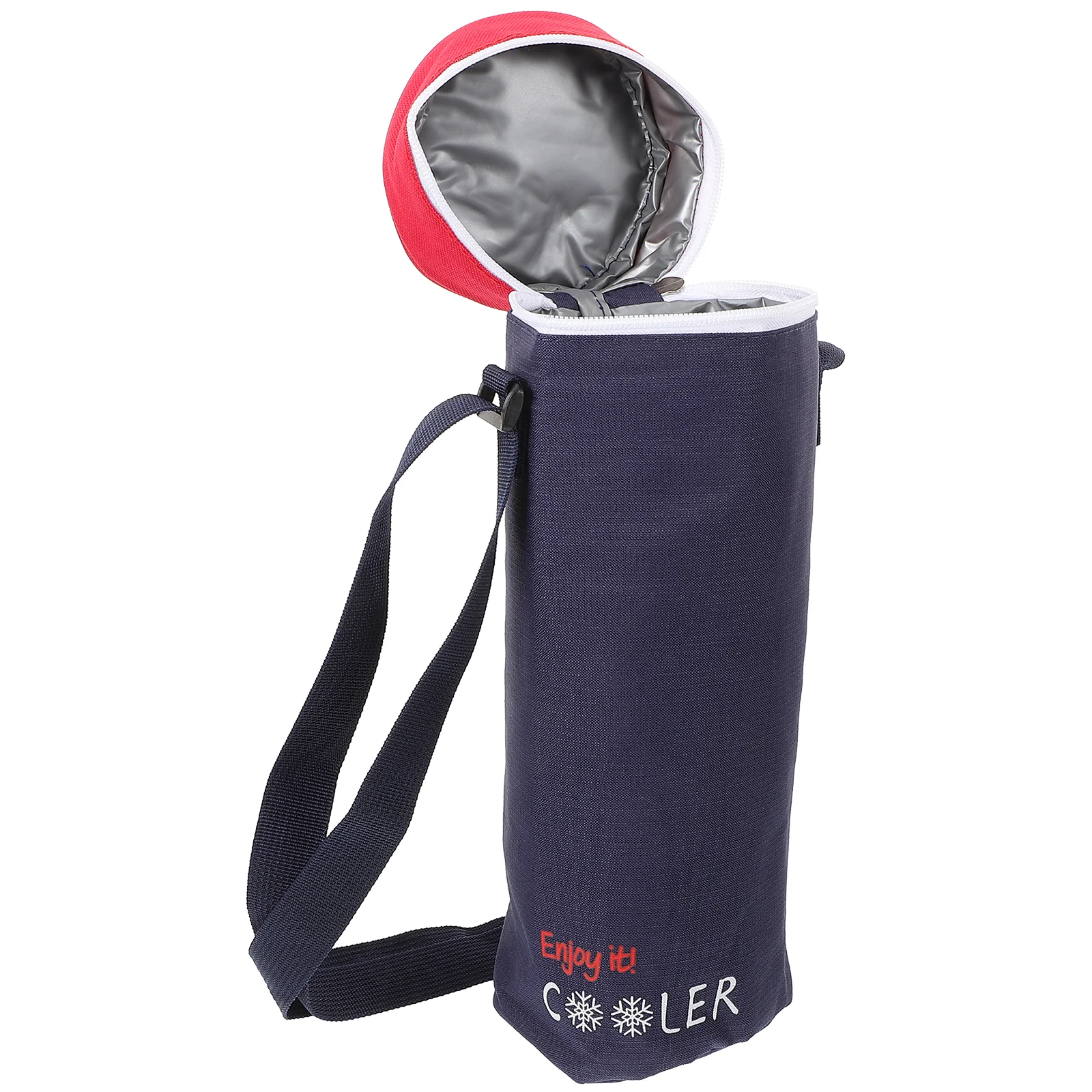 

Bottle Bag Water Carrier Oxford Cloth Insulated Carrying with Strap Accessories