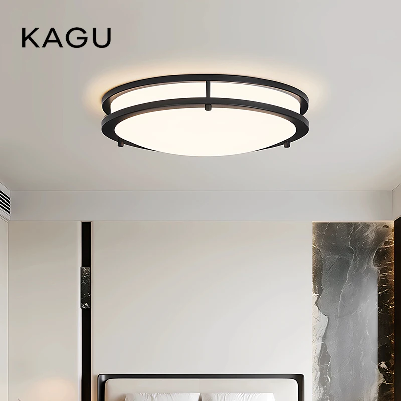 

Modern LED Ceiling Light Circular Designer Fixture for Bedroom Dining Room Study Minimalist Surface Mounted Home Lighting