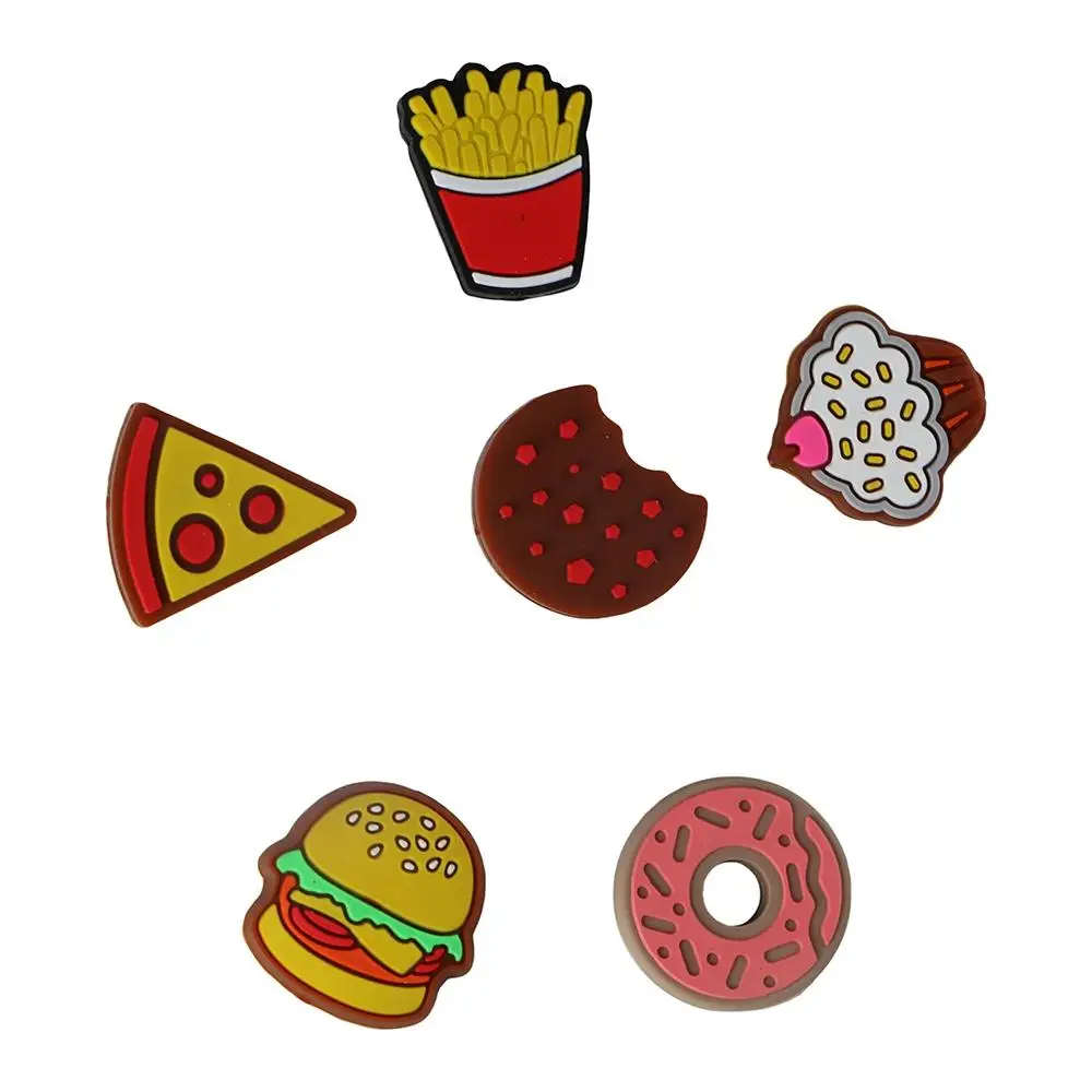 Silcone Tennis Racket Vibration Hamburger Cookie Tennis Racquet Dampener Pizza Doughnut Racquet Shock Absorber Racket Sports