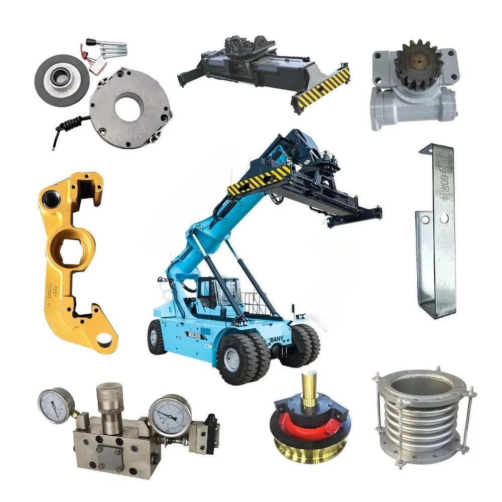 Original SANY Reach Stacker Spare Parts SANY Container Handler Fork Attachments Grappler & Spreader Parts
