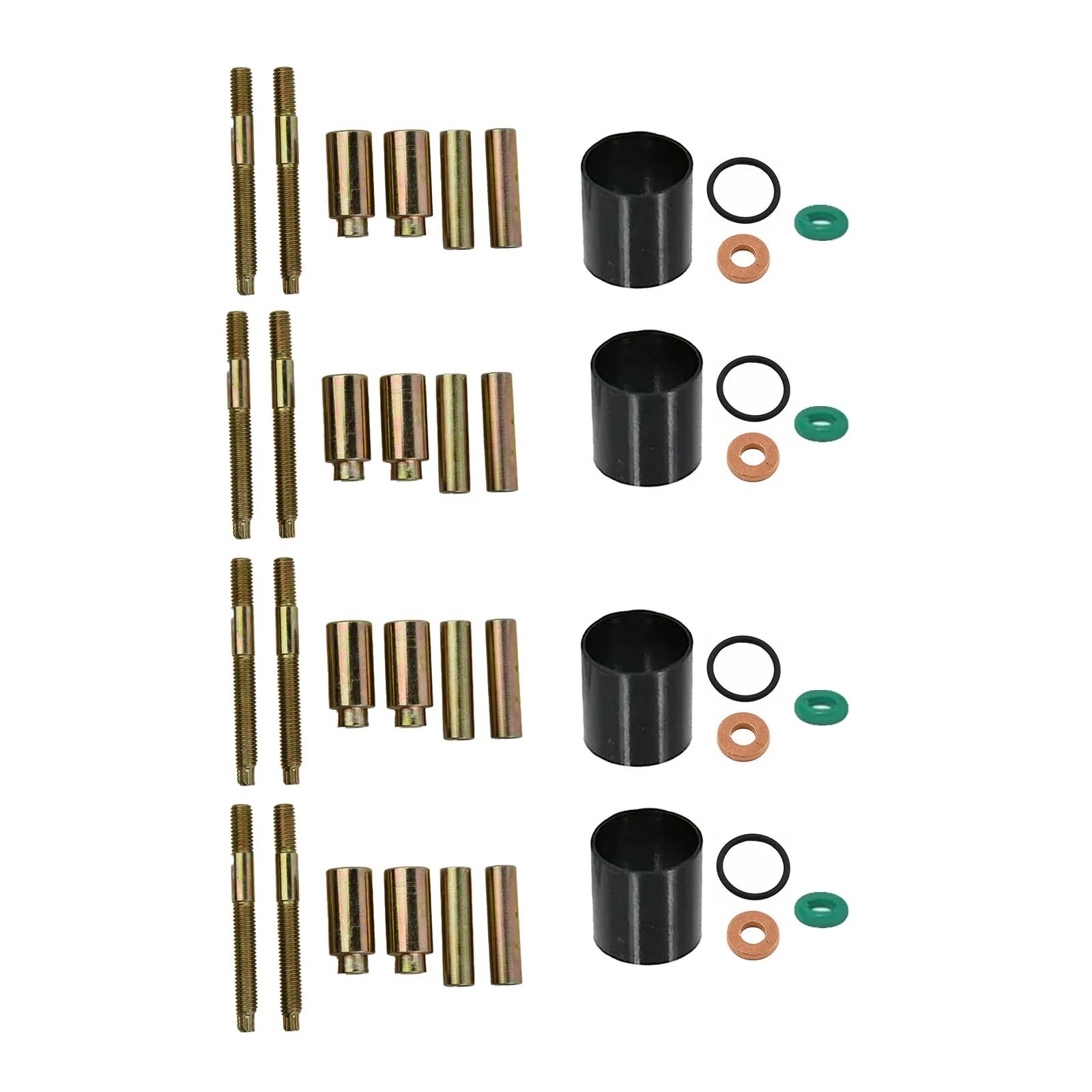 

Engine Injector Parts Injector Fixing Kit For 2.5 DCi Engine Rubber Seal Replacement Kit Rubber Vehicle Maintenance