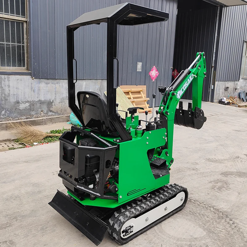 Customized Fast delivery Mini Excavator 1 Ton EPA EURO5 Engine Mini Crawler Excavators High Quality Small Excavator