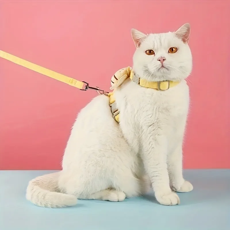 Cats Harnesses and Wears Necklaces Accessories Collar Necklace Breastplates Pet Harness Leash Products Pets Supplies