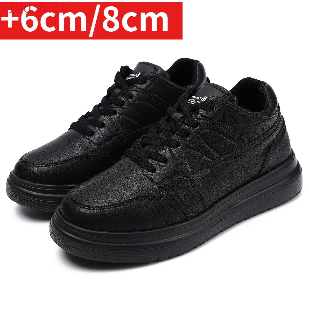 

2025Men Elevator Shoes heightening sneakers for men 6cm 8cm breathable height increased shoes for man sports shoes