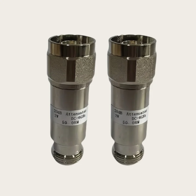 2W coaxial attenuator 0-3 4 6GHz N-type male-female RF attenuator 1 2 3 5 6 10 15 20 25 30 40DB