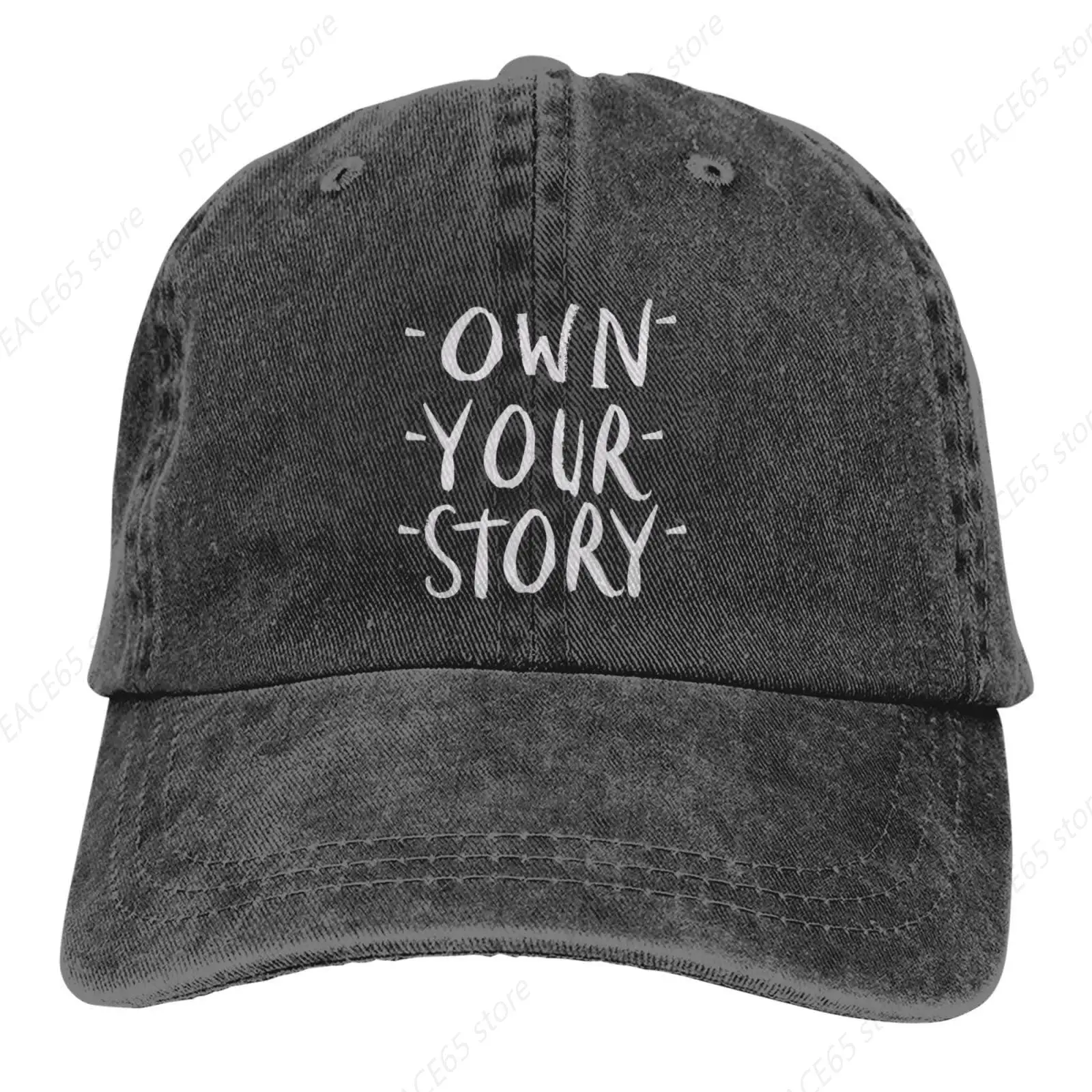 

Own Your Story Baseball Cap Golf Dad Hat Adjustable Original Classic Low Profile Cotton Hat Men Women