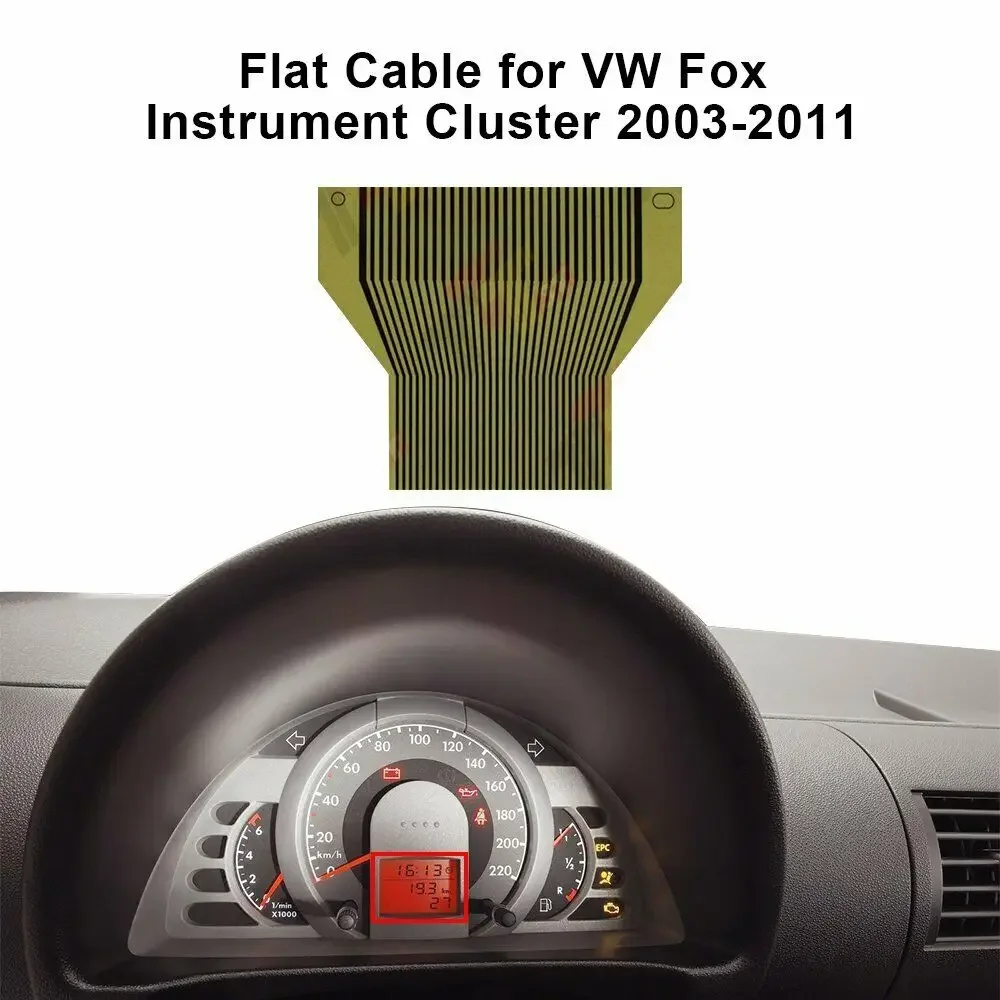 

Плоский ленточный кабель для VW Fox Lupo, приборная панель, ЖК-дисплей, отсутствие пикселей, ремонт 32 линии