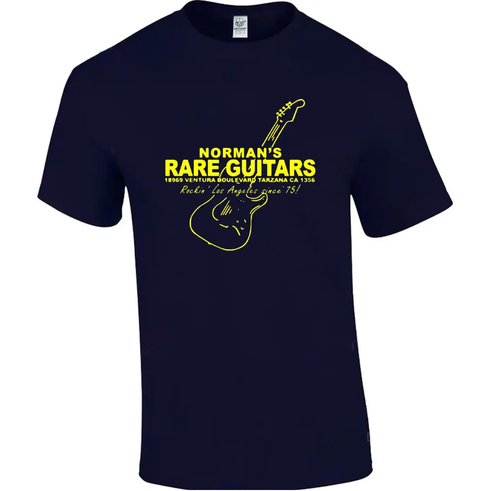 Norman 'S Rare Guitars Since 1975 T-Shirt Gift for Fans Mens Shirts Graphic T Shirts Vintage T Shirt Cotton Tee Tops 2025 50th