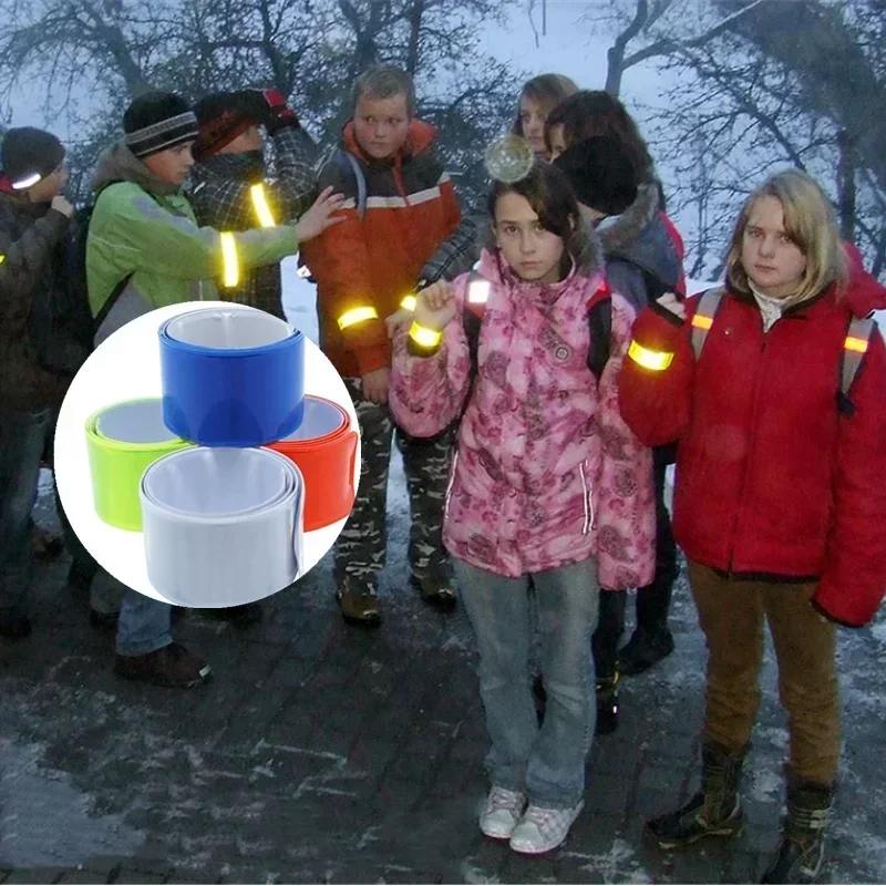 Bracelet de sécurité pour les sports de nuit, bande de coulée d'iode, rinçage des bras, bande de jambe, marche de nuit, vélo