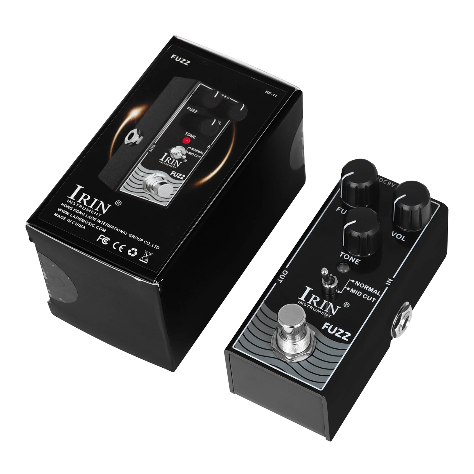 IRIN RF-11 Electric Guitar Effects Pedal FUZZ Monoblock Effects True Bypass Designed Profession Guitar Instruments Accessories