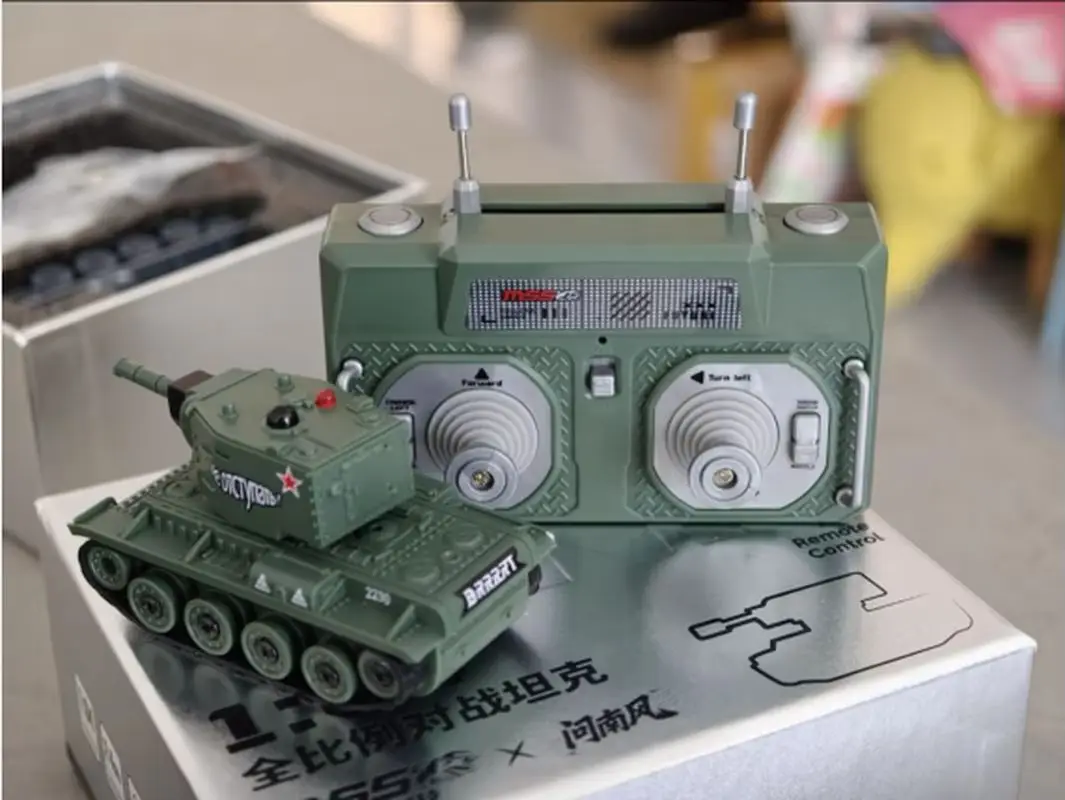 Op voorraad Mini-afstandsbediening Tank Interactief geschenk Infraroodgevecht Volledige aandeel Speelgoed RC-auto voor jongens Educatieve leuke spellen