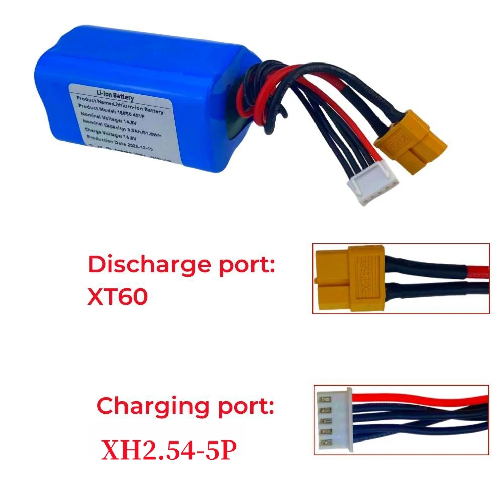 حزمة بطارية لطراز الطائرة ، موصل ، من من من V ، 4S1P ، من من من من نوع mAh ، من من نوع XT60