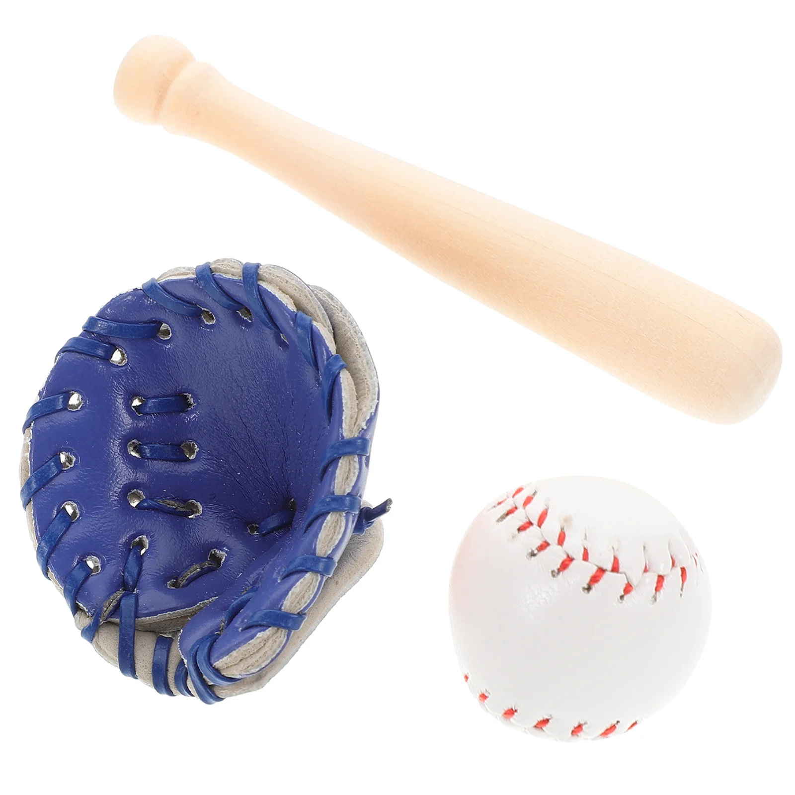 1 ensemble de balles de sport pour maison de poupée en PU, accessoires, jeux miniatures, ensembles de jeux d'extérieur et d'intérieur