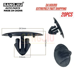 20pcs Compatible With For Toyota Lexus Cowl top ventilator louver front fender seal hood insulator clip 9046709050 90467A0003