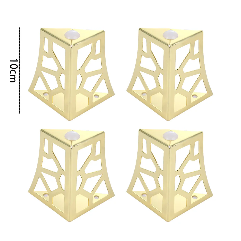 

4PCS Modern Desk Bathroom Supplies Kitchen for Bed with Screws Furniture Parts Sofa Leg Table Foot Furniture Legs