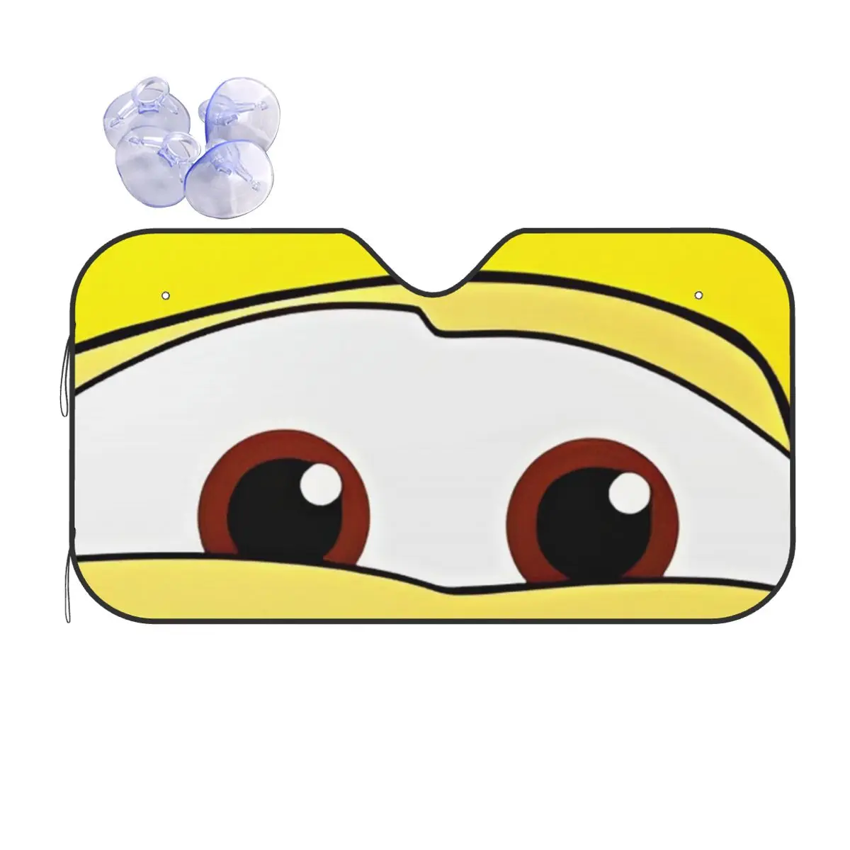 

McQueens Cute Windshield Sunshade 70x130cm Aluminium Foil Sunshade Visor Solar Protect