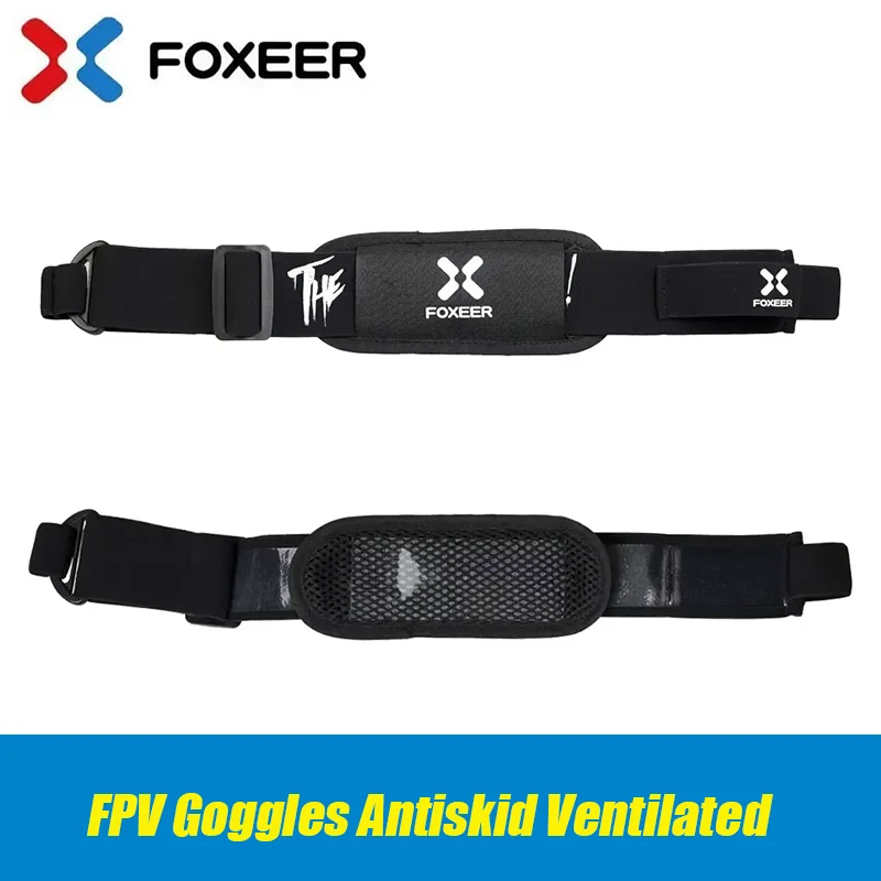 Foxeer FPV Goggles Antiskid Ventilated Headband Headstrap for DJI Goggles Fatshark Skyzone FPV Freestyle DIY Parts