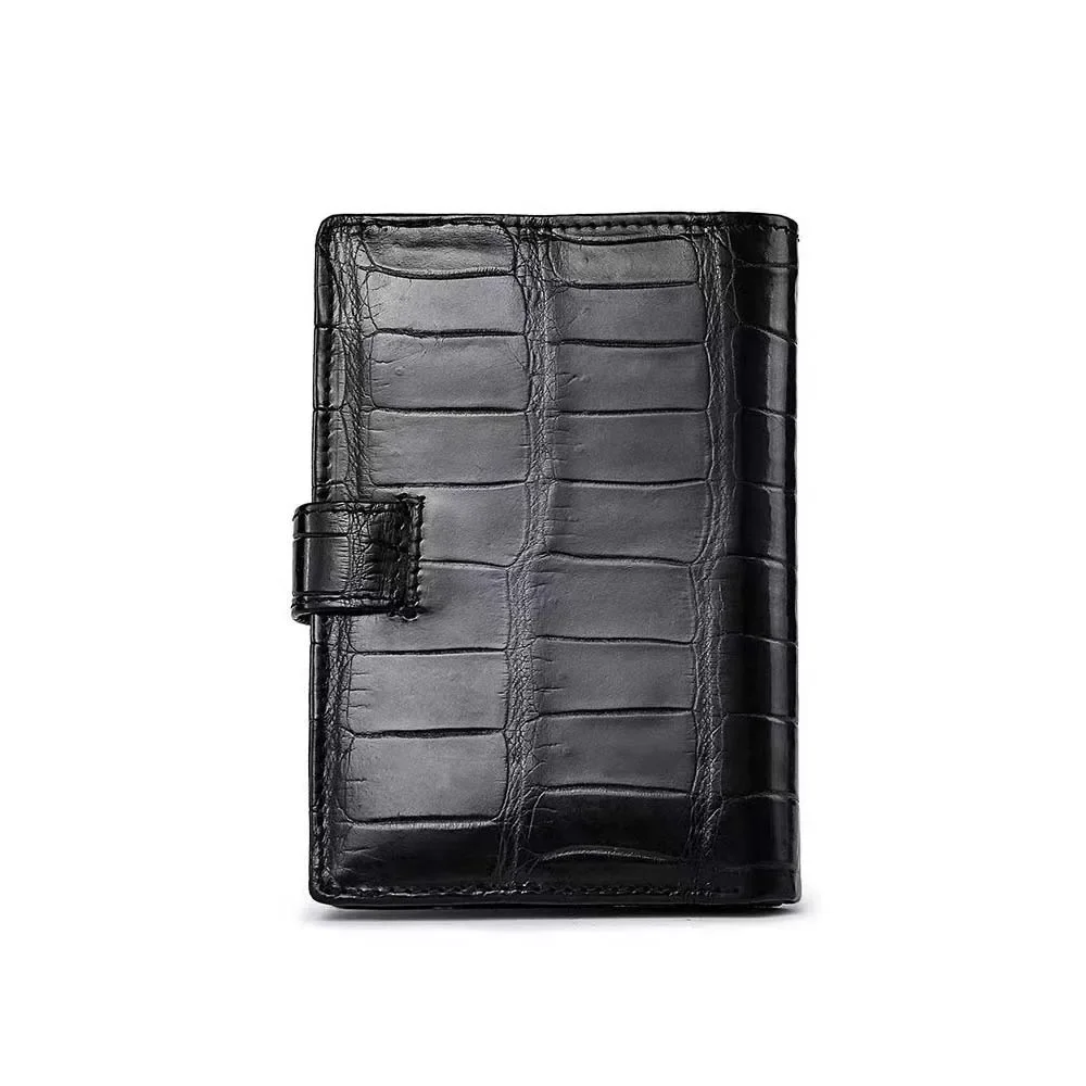 

crocodile leather wallet male Brief style male bags new men youth male crocodile