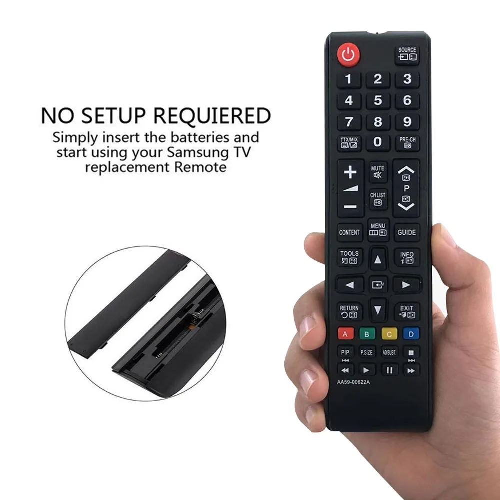 

New AA59-00622A Remote Control fit for Samsung LED TV T19B300EW T22B300EW T22B300MW T22B350EW T23B350EW T24B300EW T24B301EW