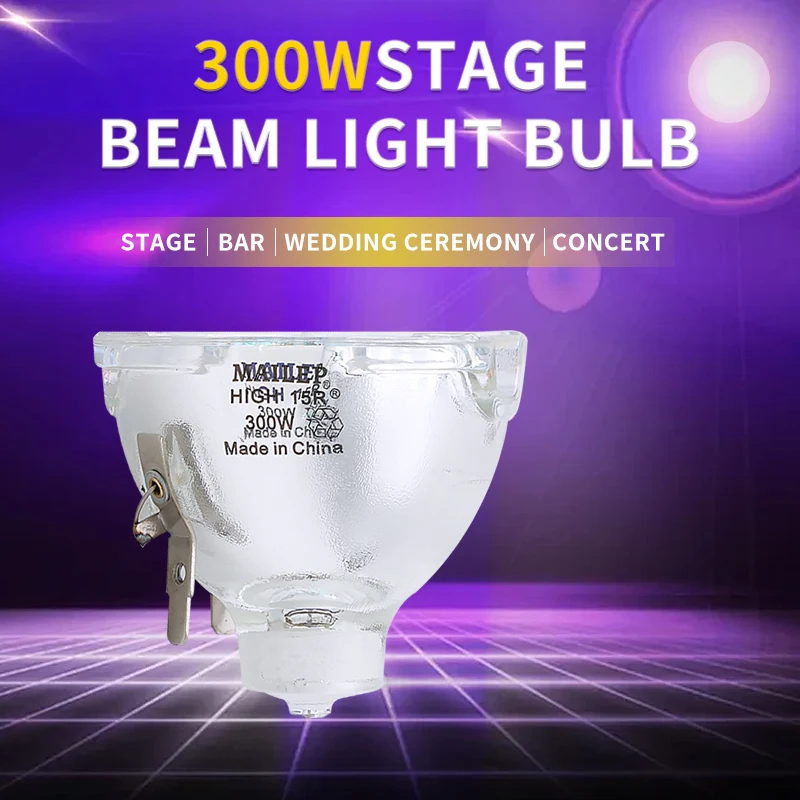 Lâmpada Mailepu, adequada para 15R, 300W, alta qualidade