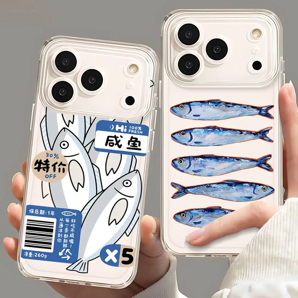 Discounted Salted Fish Luxury Liquid Silicone Phone Case For IPhone 17 16 15 13 14 Pro Max 11Plus X Xr Xs Max 12mini