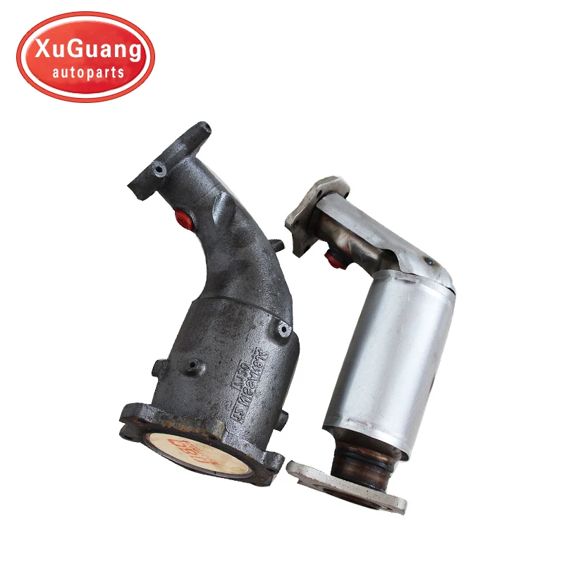 XG-AUTOPARTS Fits Nissan Murano 3.5L Front Catalytic Two Pieces Catalytic Converter Replacement EURO1 EURO4 OBDII EPA APPROVAL