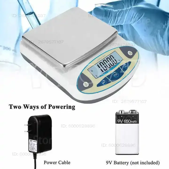 JM-B5kg3KG2kg1kg0.01g square plate percentile electronic balance electronic scale 0.1g
