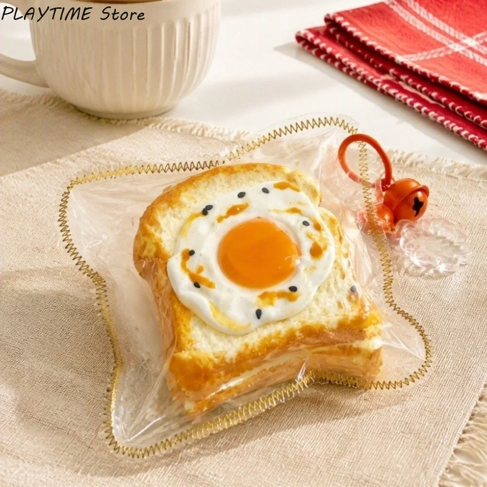 Creative Simulated Bread Squishy Toy Kneading Simulated Food Mock Bread Pincher Super Soft Elastic Simulation Toast Pinching Toy