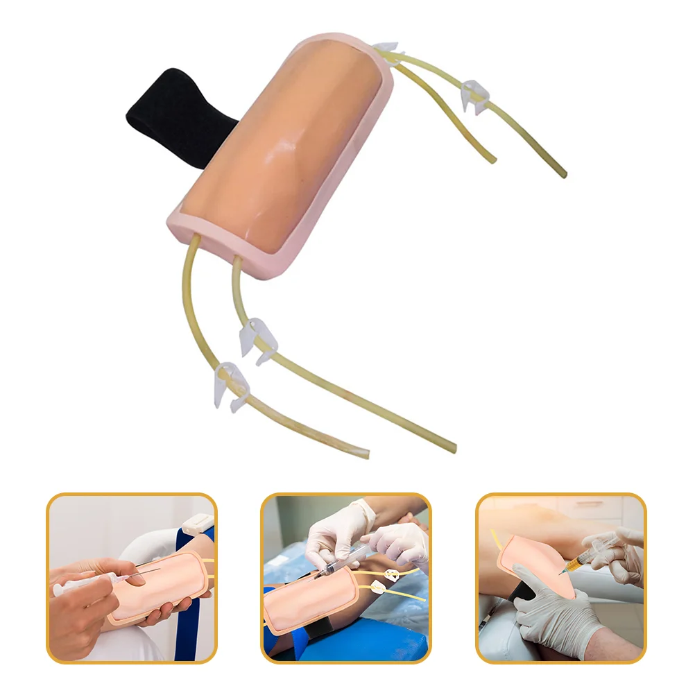 

Blood Drawing Puncture Model Training Venipuncture Injection Skin Texture for Practice Insertion