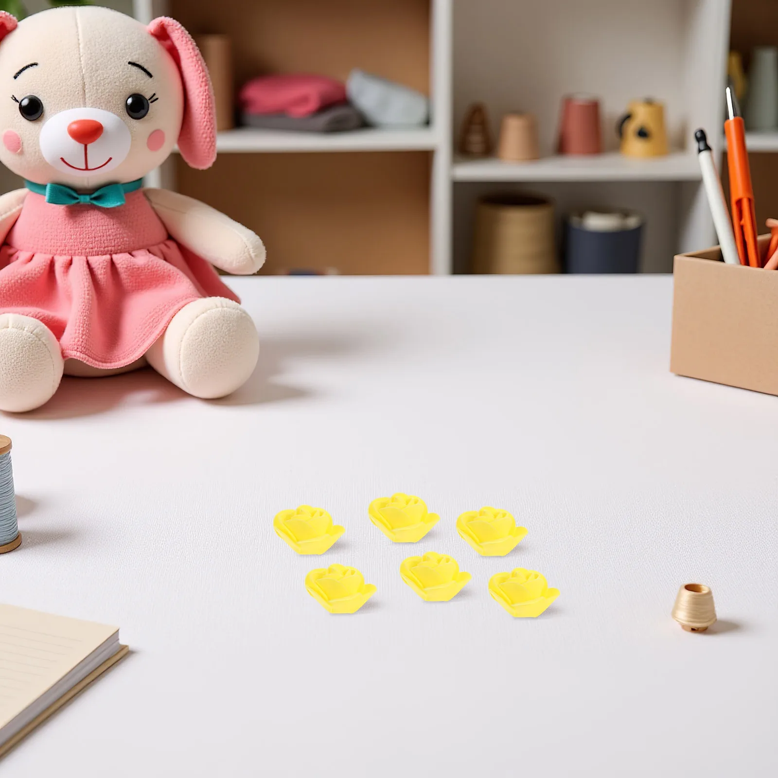 

500Pcs Realistic Artificial Rose Heads for Wedding Decorations Baby Showers Valentine's Day Gifts and DIY Crafts