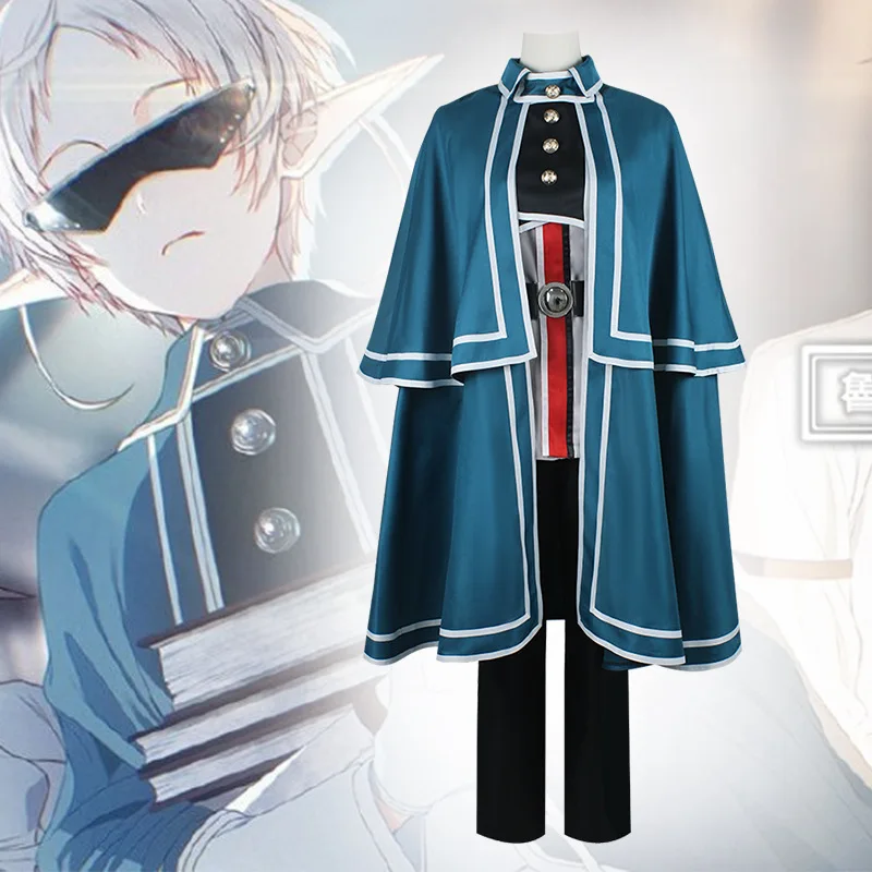 

Anime Mushoku Tensei：Jobless Reincarnation Sylphiette Sylphy Cosplay Costume During Youth Green Cloak Man Woman Halloween Suit