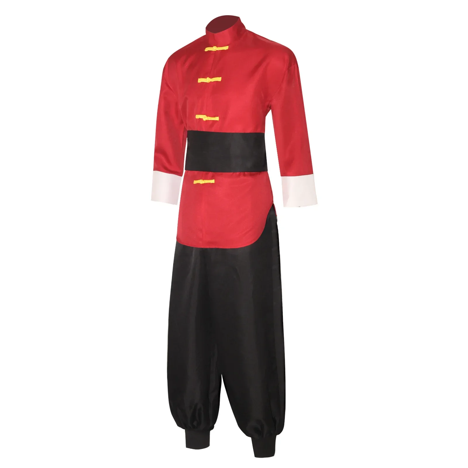 Costume de Cosplay de Style Chinois pour Homme et Femme, Uniforme Rouge, Tenue de Jeu, Carnaval d'Halloween, Anime Ranma, Tendou Akane, 1/2