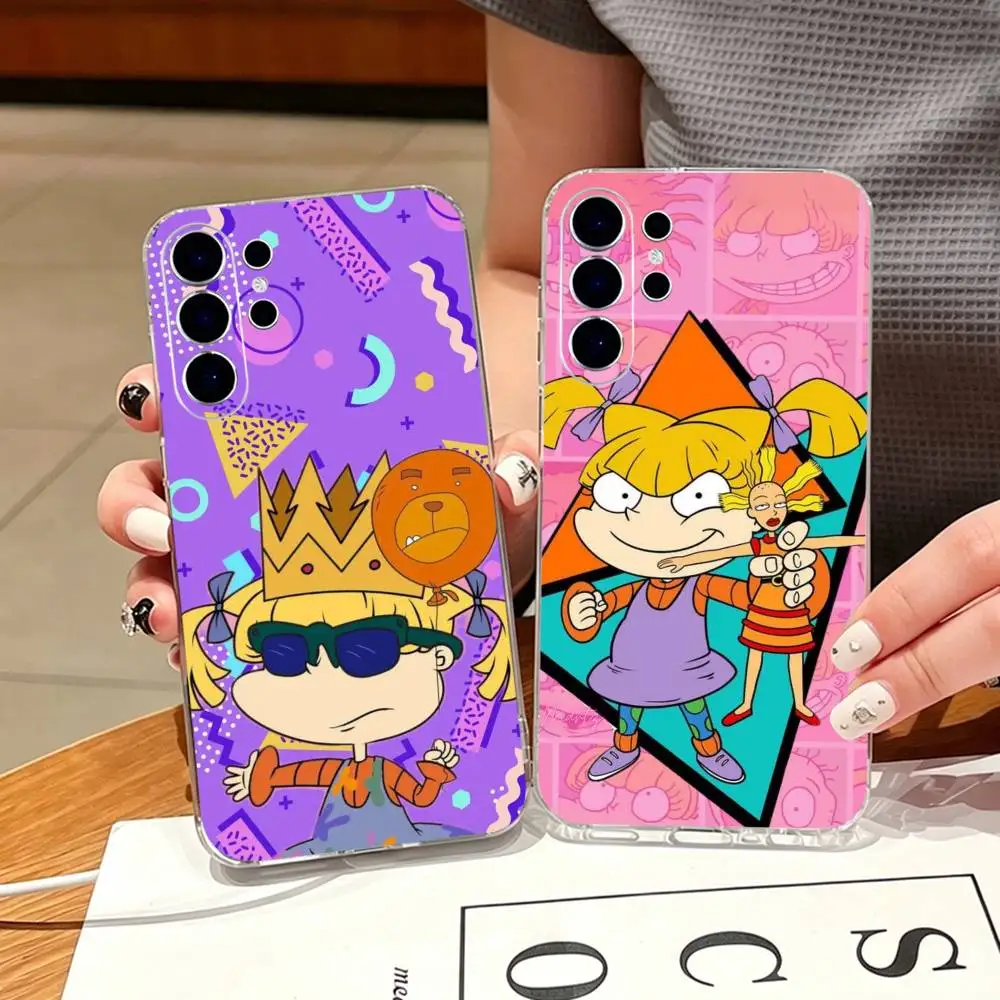 K-Hey Arnold Helga Bonito Phone Case For Samsung S25,S24,S21,S22,S23,S30,Ultra,S20,Plus,Fe,Note,10,9,5G Transparent Cover