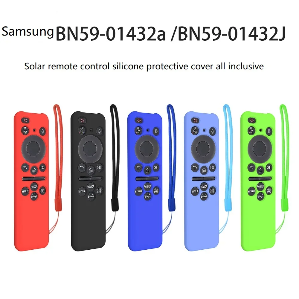 ZLRLMHY Suitable for Samsung TV Remote Control Silicone Cover Suitable For TM2360E BN59- (01432A 01413J 01466B 01442D) Series