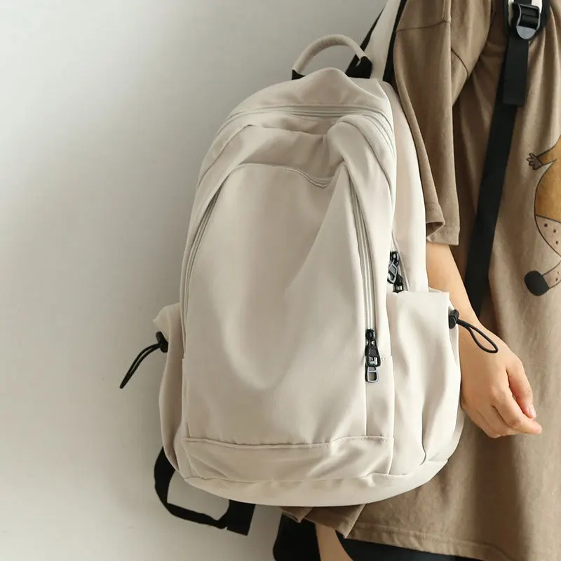 2025 New Korean Style Versatile Large-Capacity College Student Backpack Lightweight Simple Fashionable Travel backpack for Women