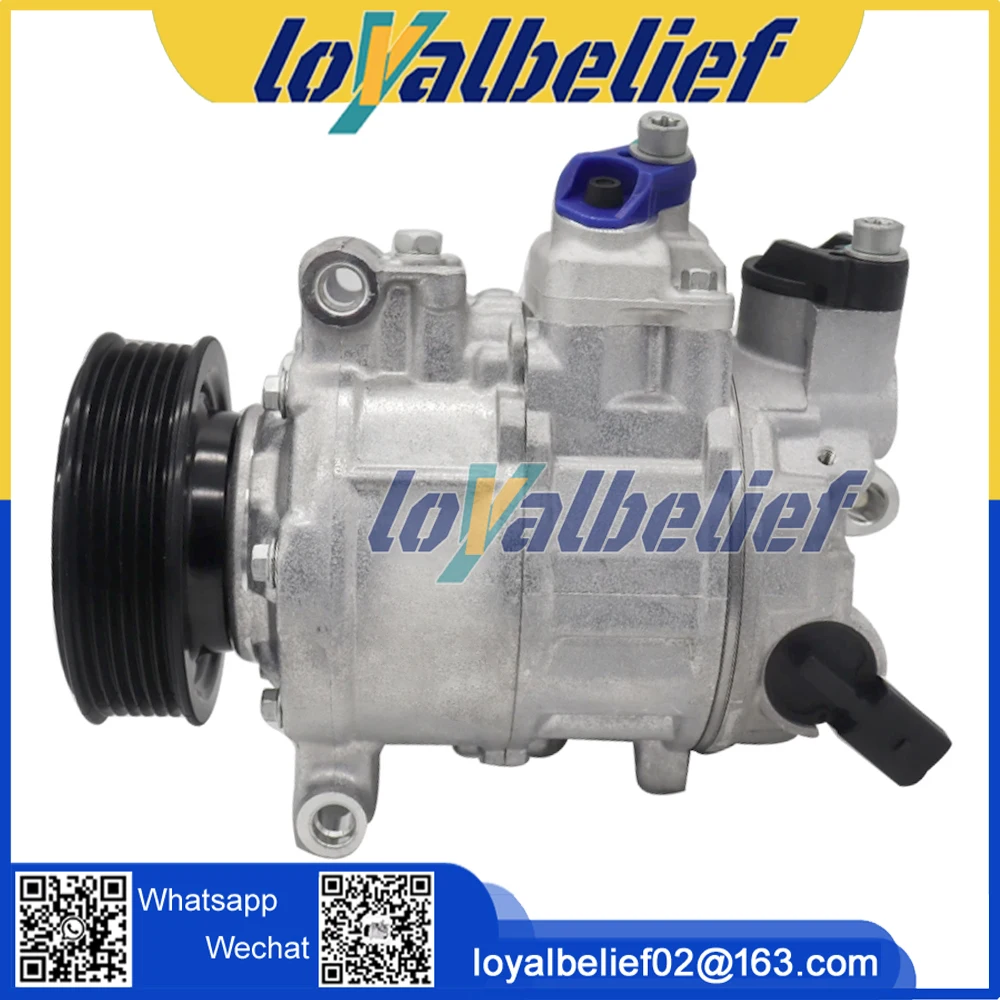 AC Compressor For Audi A6 C6 C7 447150-1693 4F0260805AL 8E0260805CB 8E0260805CG 8E0260805BJ 4F0260805T 4F0260805AA 8E0260805BP